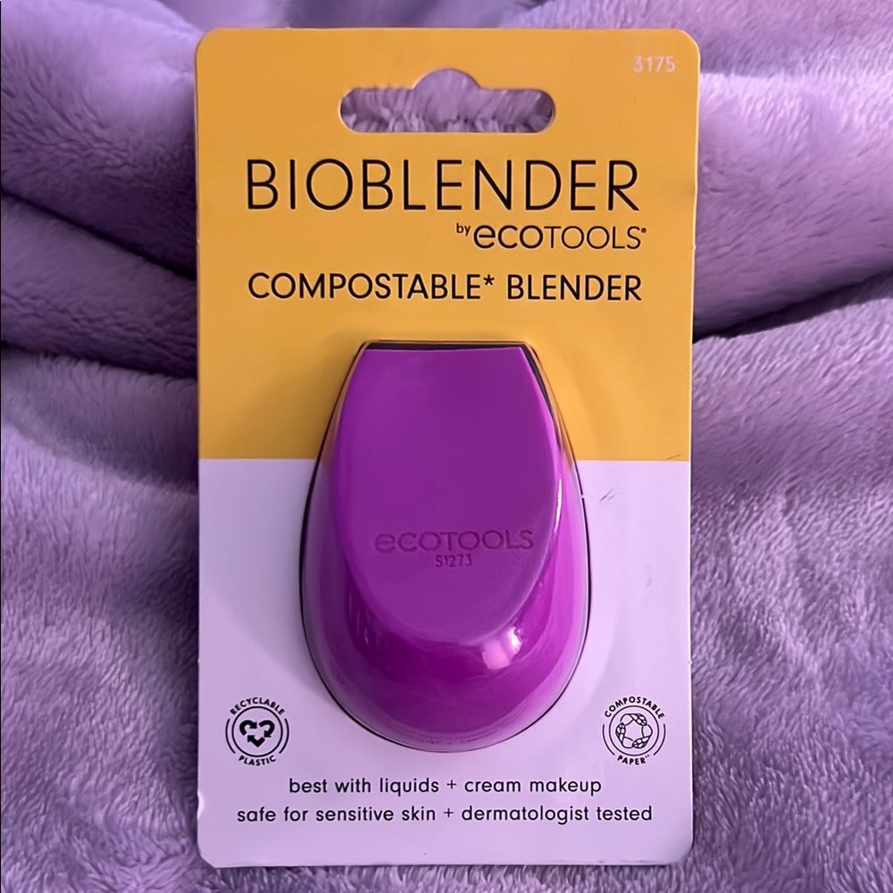 NWT - EcoTools BioBlender Compostable Blender - Purple